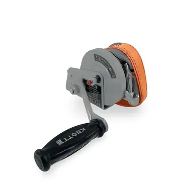KNOTT 900lb Boat Trailer Winch Marine Coated with Strap