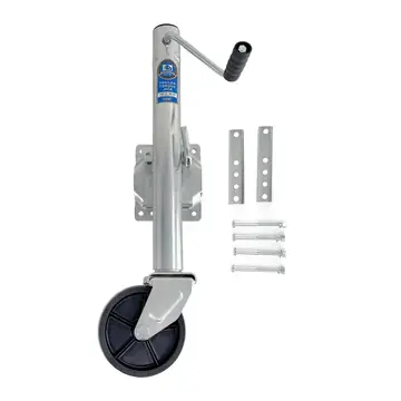 Dutton-Lainson Boat Trailer Swivel Jack Bolt On Dual Wheel 1500lb MADE IN USA