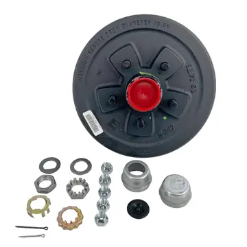 Dexter Pre Greased 5 Lug Trailer Brake Drum Hub Kit - 3,500 lb Axle 5 on 4 1/2 in MADE IN USA