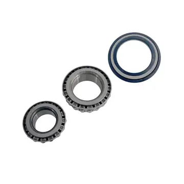 Trailer Hub Kit for 8,000 lb 8 Bolt Oil Bath Hubs, Bearings 1 1/4" x 1 3/4" (02475 x 25580) w/ Unitized Seal
