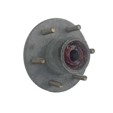 Pre-Greased Hot Dipped Galvanized Trailer Hub 6 Lug for 6000lb Trailer Axle