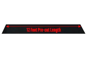 Boat Trailer Bunk Board Black Marine Carpet 12 inch Wide - 12 Feet